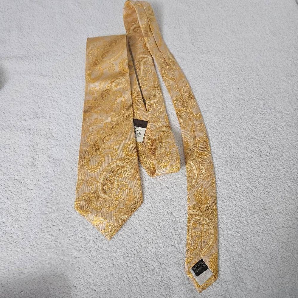 Giorgio gold necktie